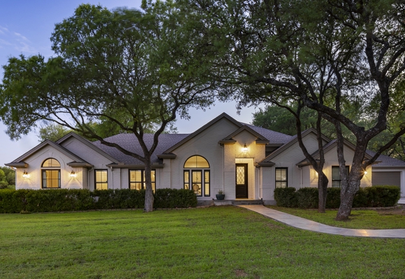 Custom Home built in Wimberley, Texas by S.B. Thompson Construction