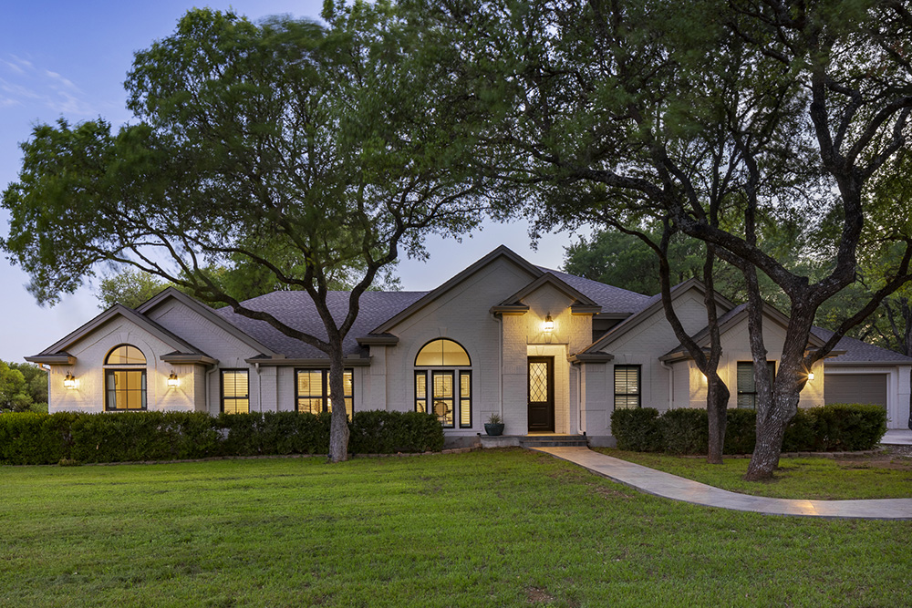 Custom Home built in Wimberley, Texas by S.B. Thompson Construction